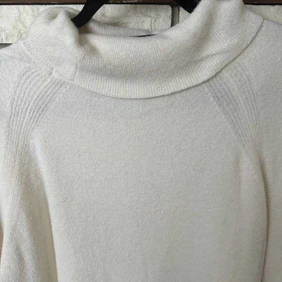 Encore by Idina Menzel Women's Top Sweater Sz XL Cowl Neck Cloud Ivory A550328 - Picture 6 of 8